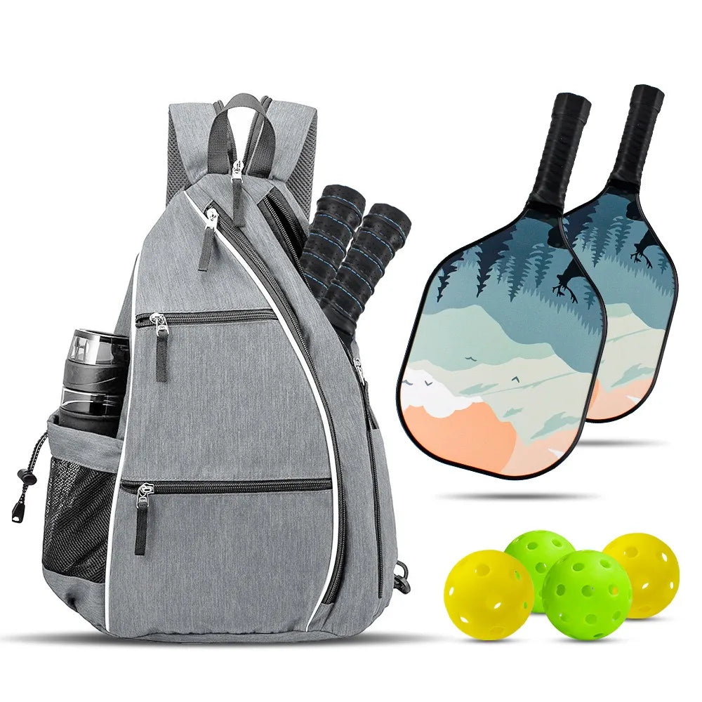Pickleball Rackets Backpack for Men Women Sports Reversible Pickleball