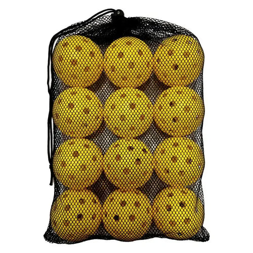 12pcs Pickleball 74MM 40 Holes Outdoor Durable Pickleballs 26g per