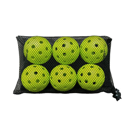 12pcs Pickleball 74MM 40 Holes Outdoor Durable Pickleballs 26g per