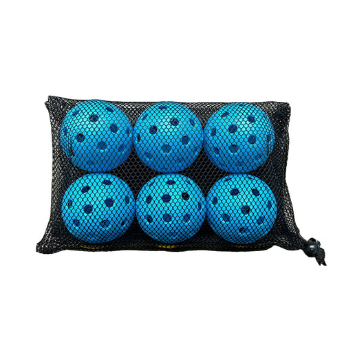 12pcs Pickleball 74MM 40 Holes Outdoor Durable Pickleballs 26g per
