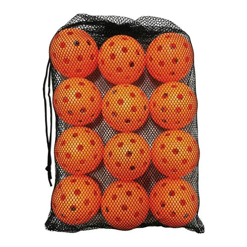 12pcs Pickleball 74MM 40 Holes Outdoor Durable Pickleballs 26g per