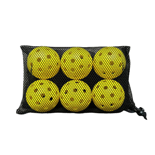12pcs Pickleball 74MM 40 Holes Outdoor Durable Pickleballs 26g per